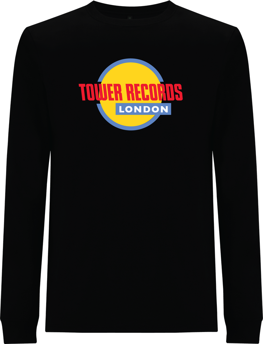 Tower Records London Black Long Sleeve Shirt