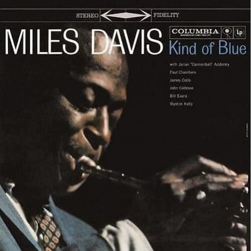 Miles Davis-Cannonball Adderley-Paul Chambers-James Cobb-Bill Evans-Wynton Kelly-John Coltrane: Kind of Blue - VINYL LP